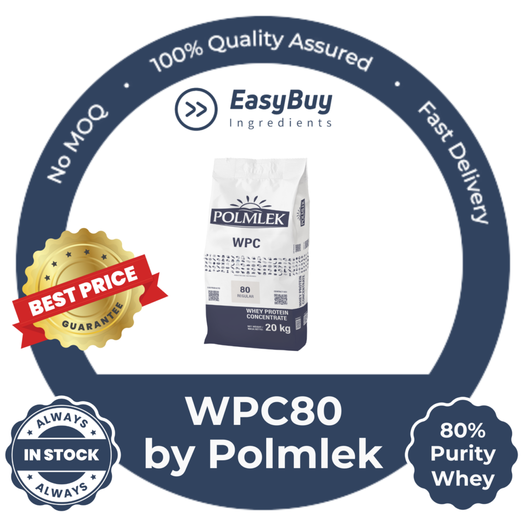 Whey Protein Concentrate 80 by Polmlek