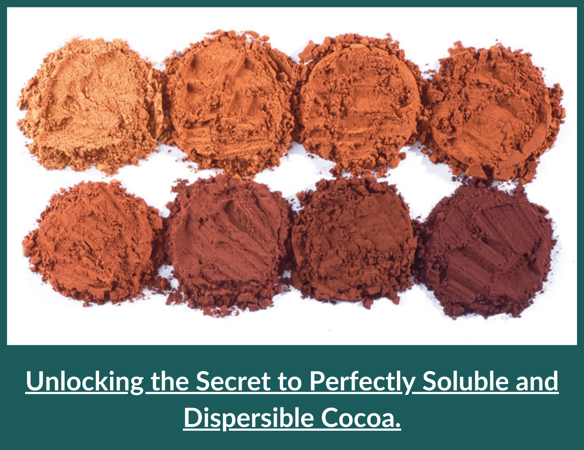 Solubility of Cocoa