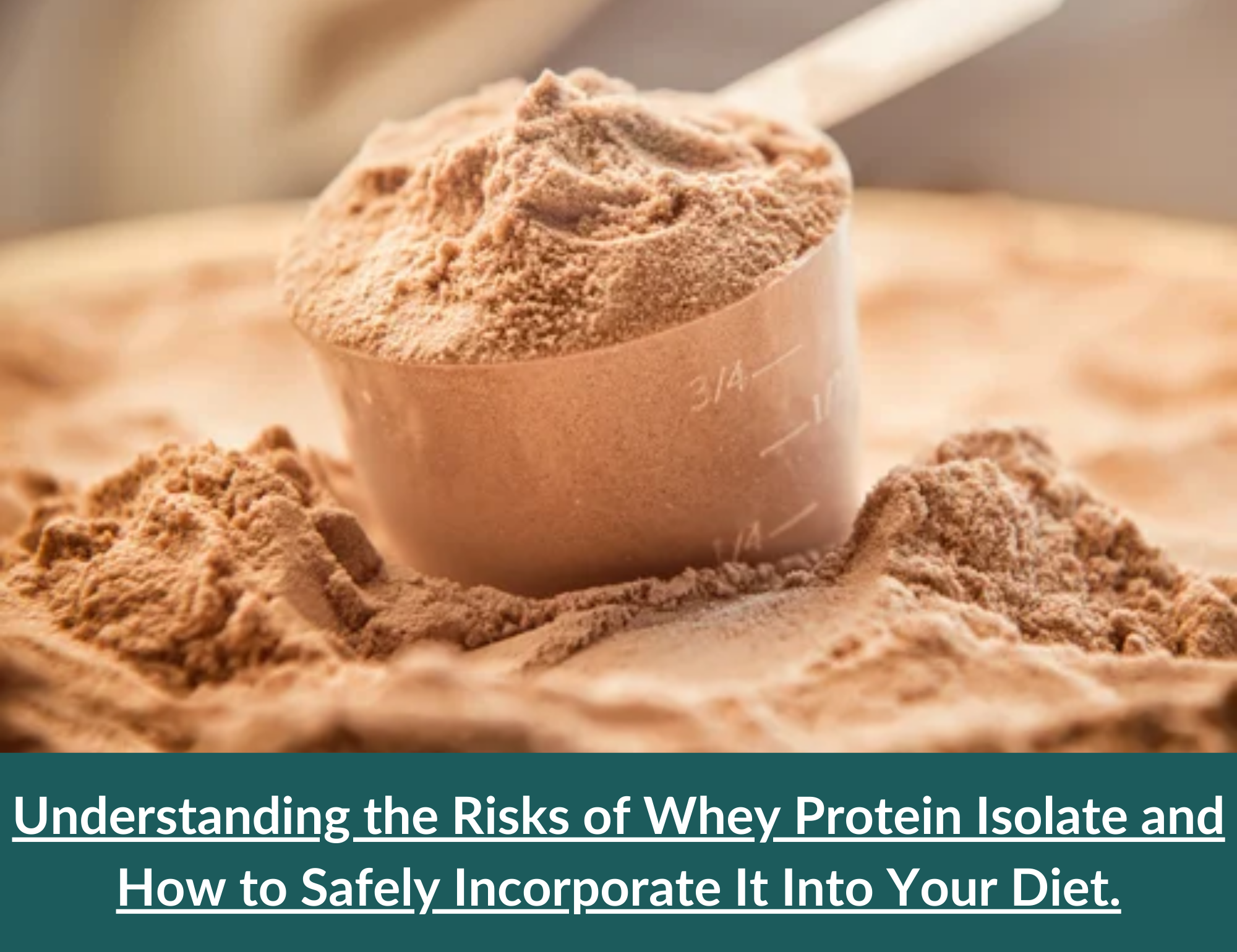 Understanding the Risks of Whey Protein Isolate and How to Safely Incorporate It Into Your Diet.