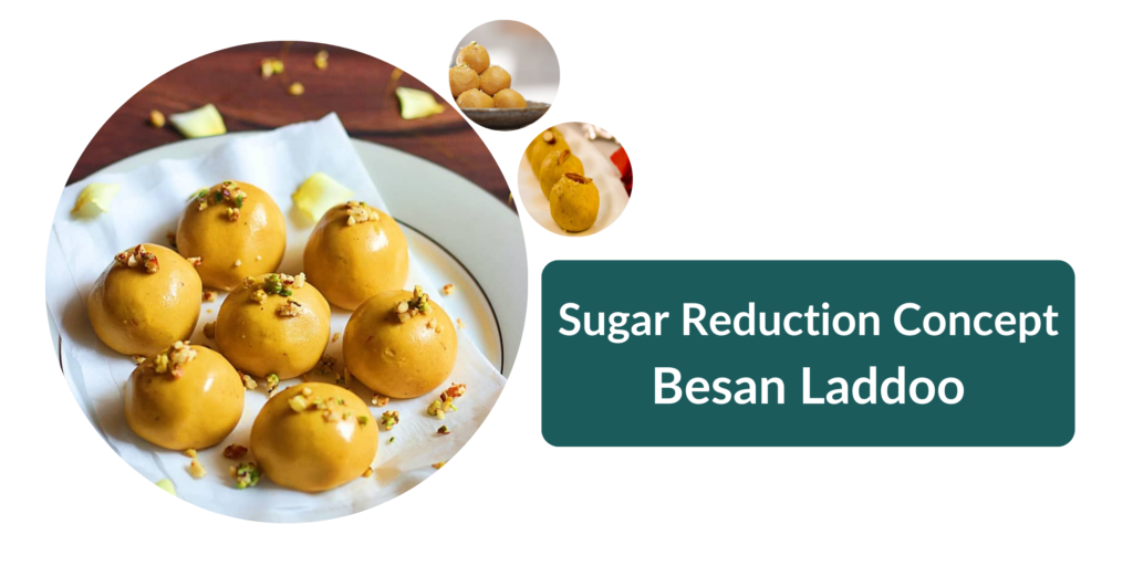 Sugar Replacement & Reduction Solutions for Besan Laddoo using Stevia Blends