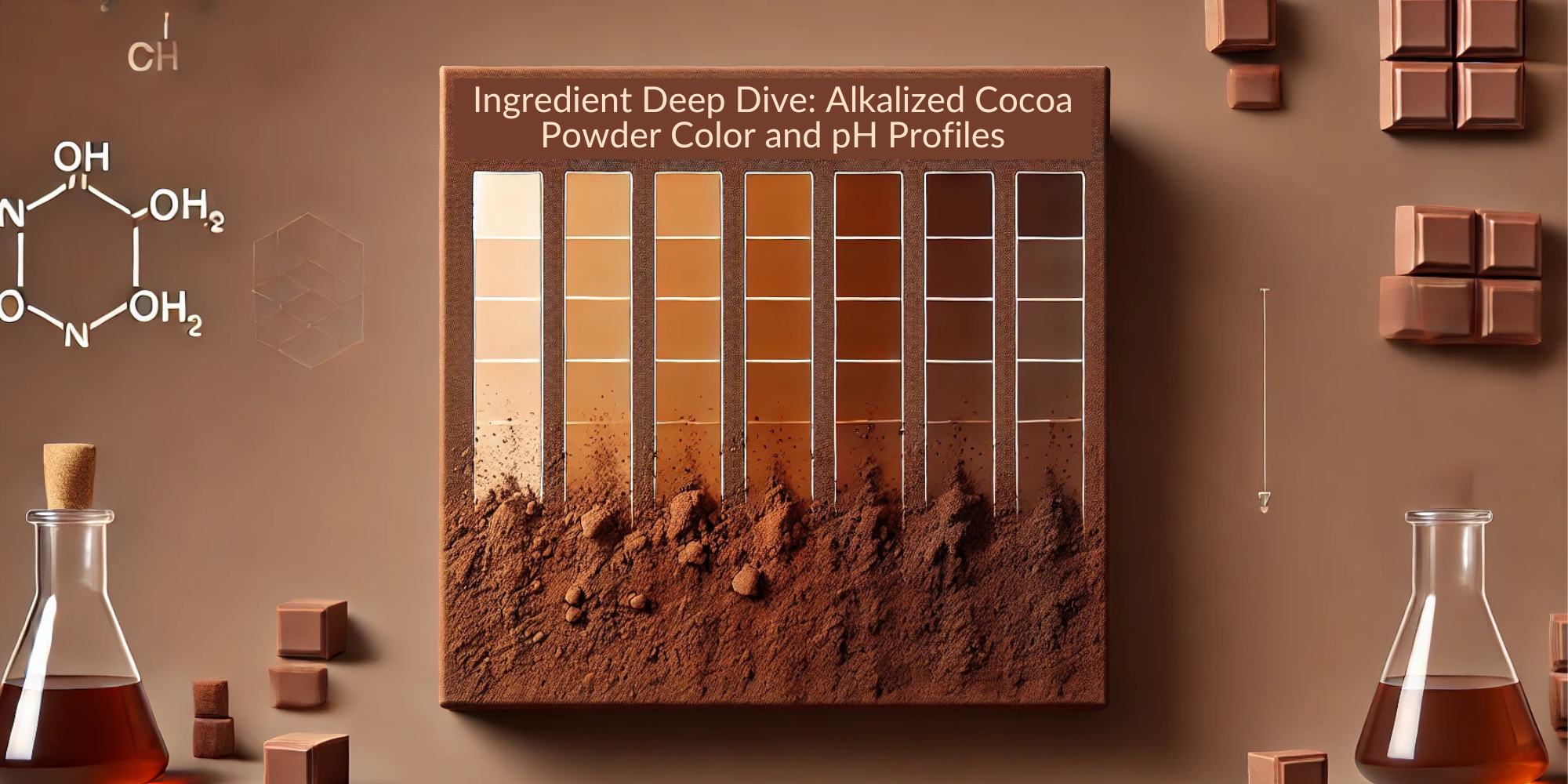 Ingredient Deep Dive Alkalized Cocoa Powder Color and pH Profiles